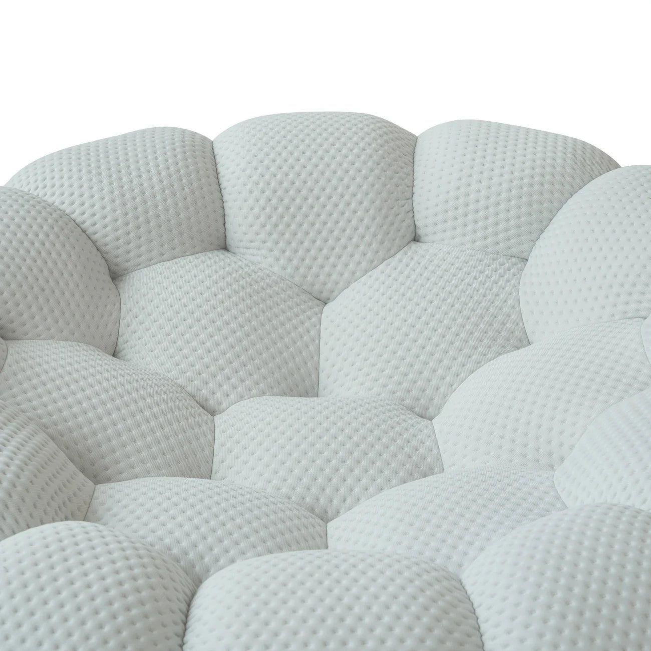 Modern 3D Honeycomb Bubble Sofa - Comfy Loveseat Couch