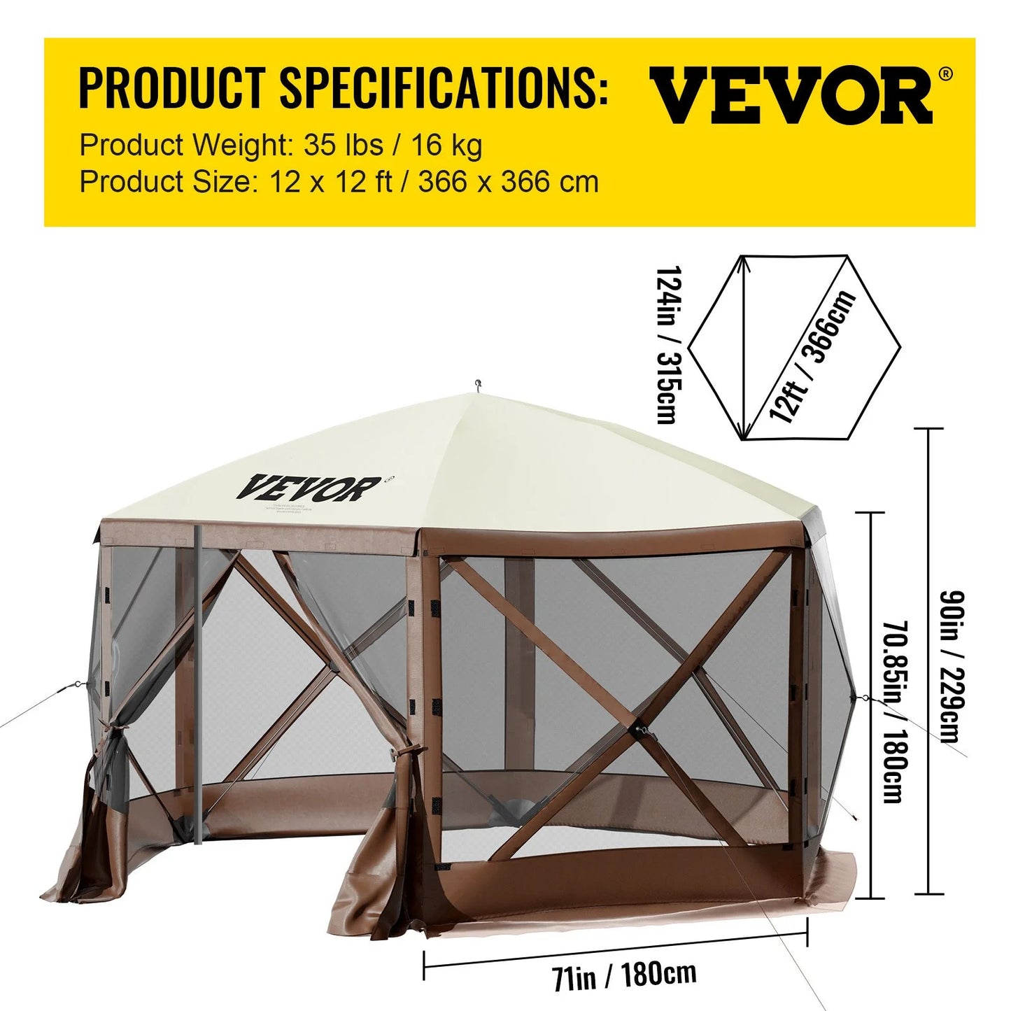 ✨Camping Gazebo Screen Tent✨