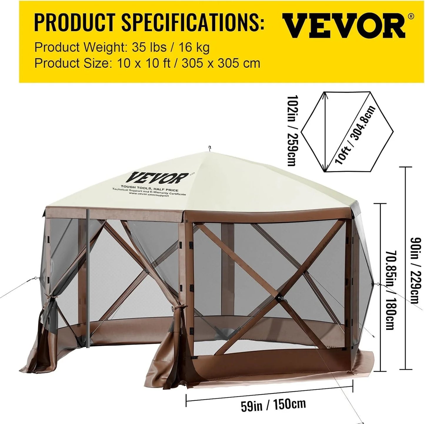 ✨Camping Gazebo Screen Tent✨