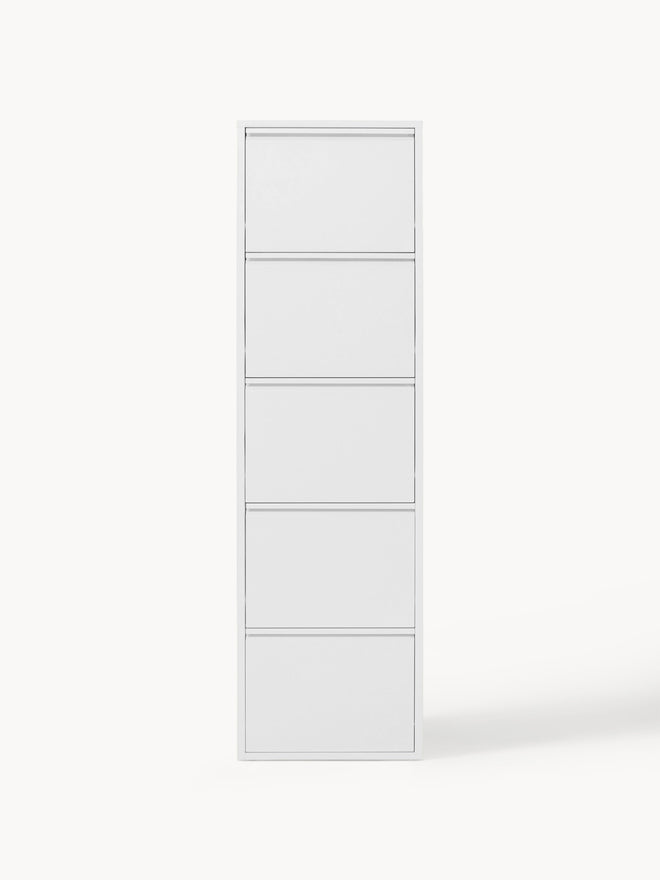 SLIM STEEL SHOE CABINET – ITALIAN DESIGN