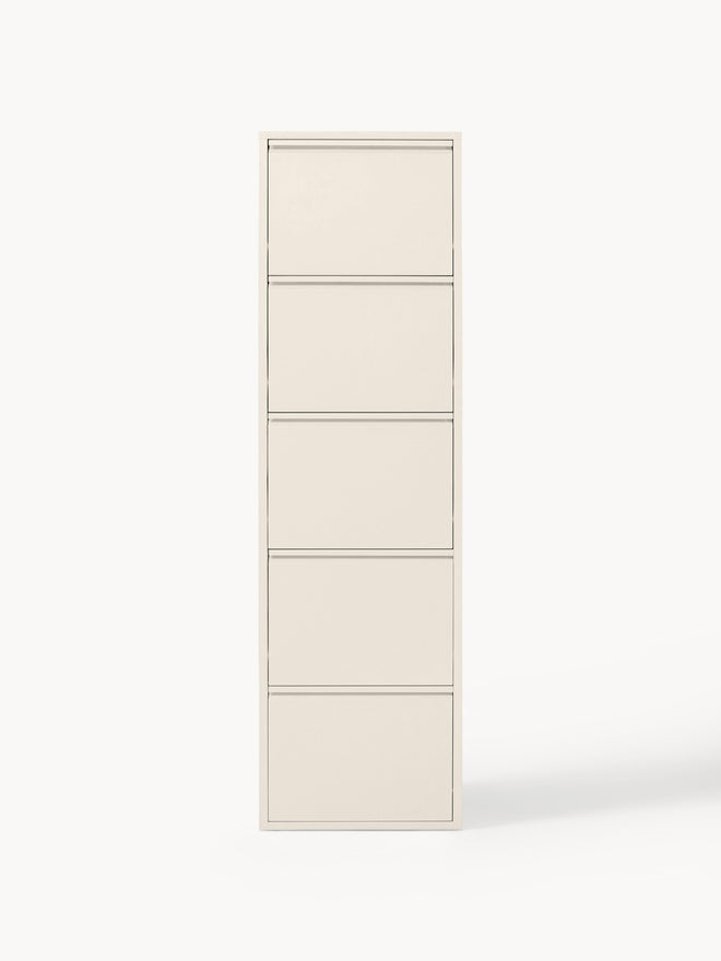 SLIM STEEL SHOE CABINET – ITALIAN DESIGN