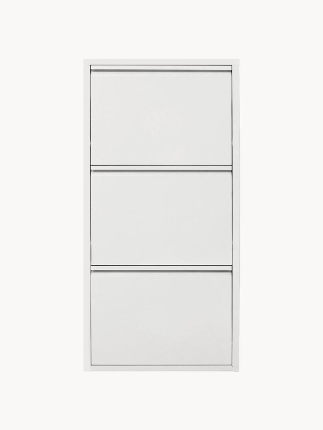 SLIM STEEL SHOE CABINET – ITALIAN DESIGN