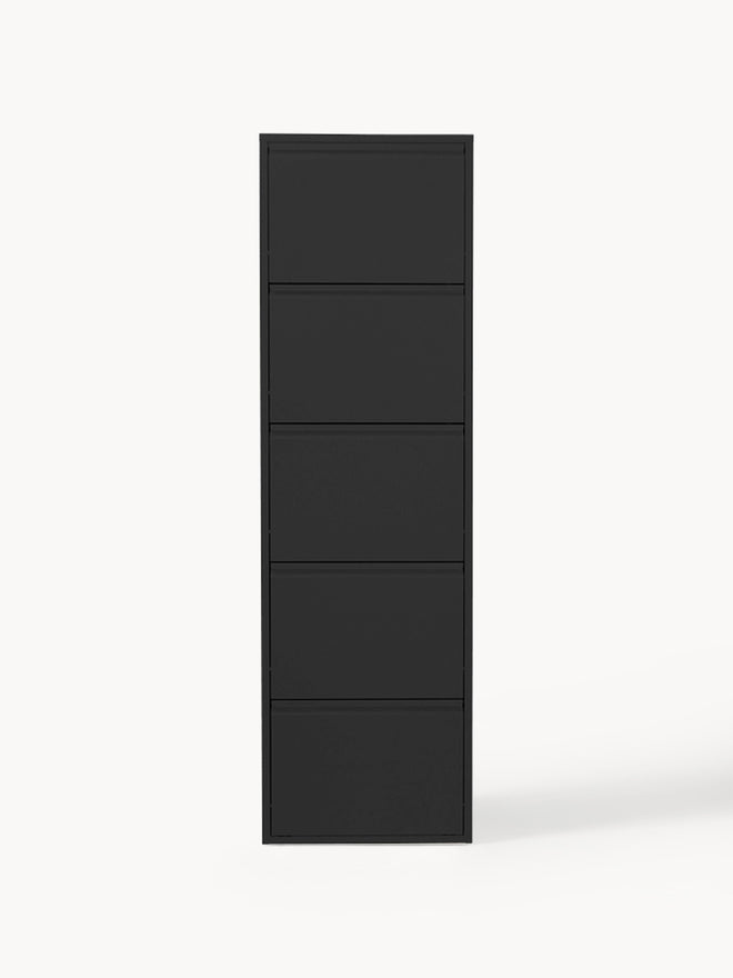 SLIM STEEL SHOE CABINET – ITALIAN DESIGN