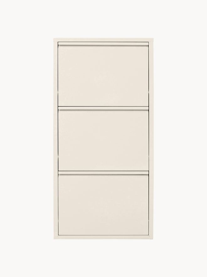 SLIM STEEL SHOE CABINET – ITALIAN DESIGN