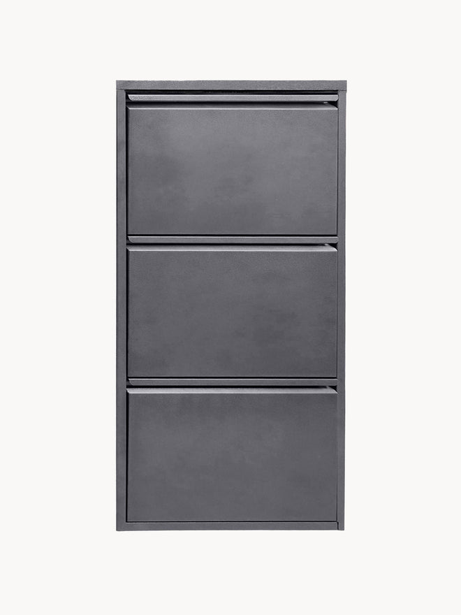 SLIM STEEL SHOE CABINET – ITALIAN DESIGN