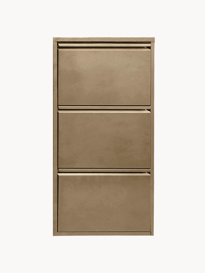 SLIM STEEL SHOE CABINET – ITALIAN DESIGN