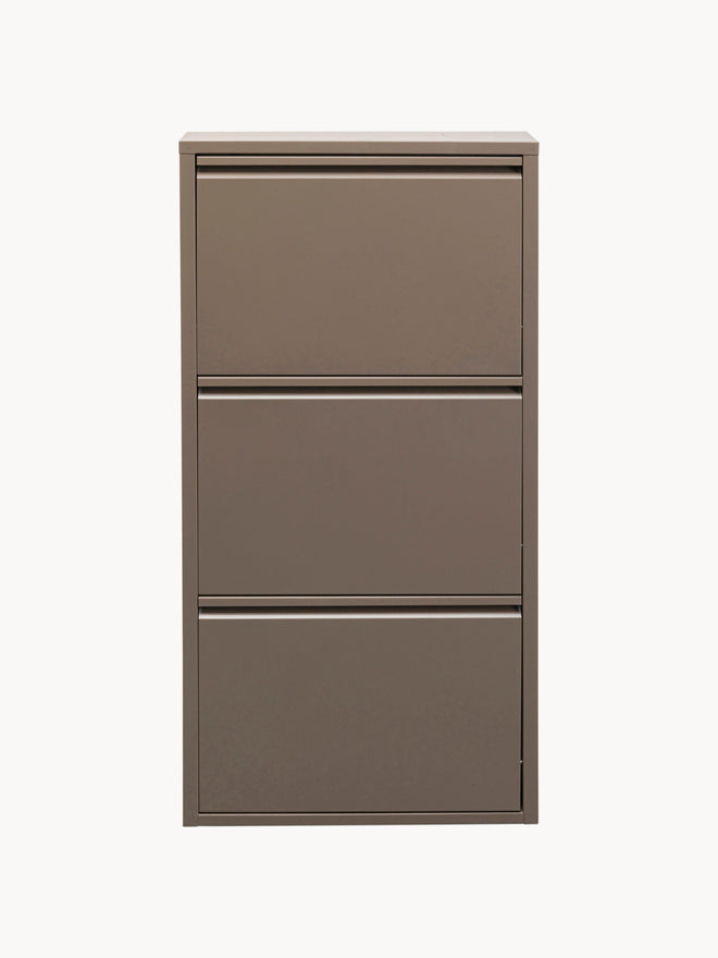 SLIM STEEL SHOE CABINET – ITALIAN DESIGN