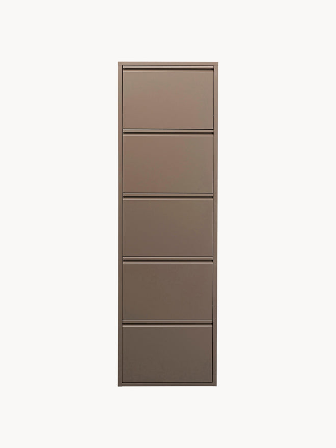 SLIM STEEL SHOE CABINET – ITALIAN DESIGN