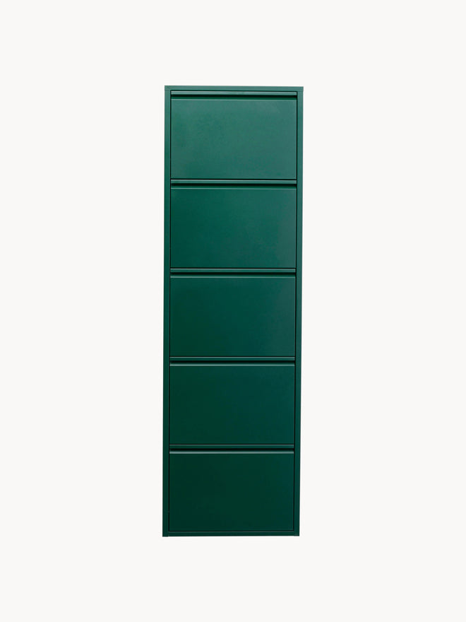 SLIM STEEL SHOE CABINET – ITALIAN DESIGN