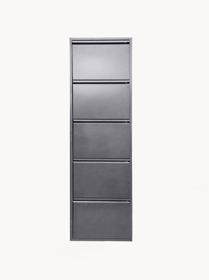 SLIM STEEL SHOE CABINET – ITALIAN DESIGN