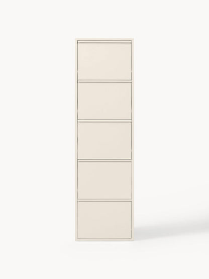 SLIM STEEL SHOE CABINET – ITALIAN DESIGN