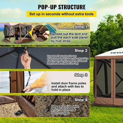 ✨Camping Gazebo Screen Tent✨
